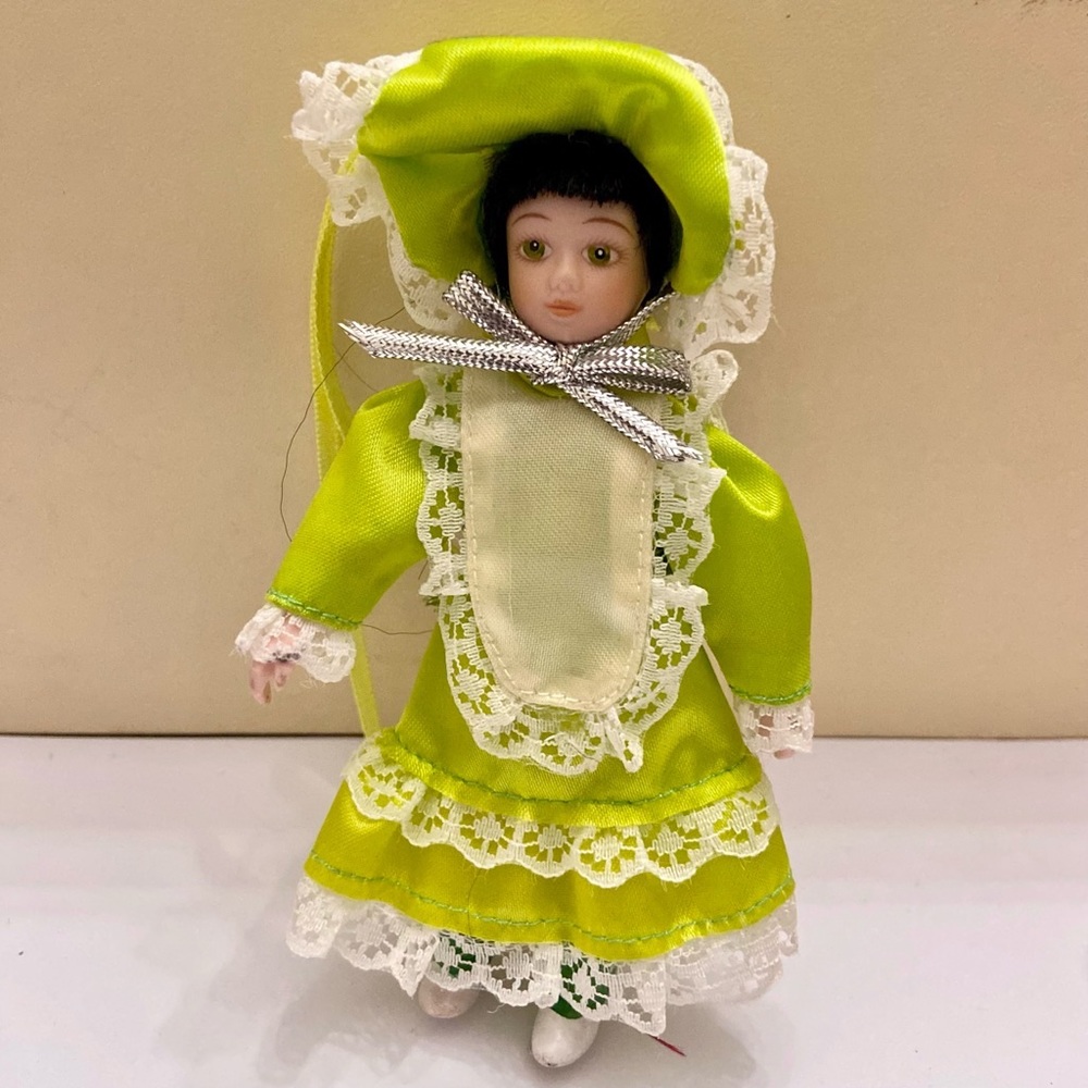 Vintage Danburry Mint-The Ladies of Fashion Dolls-Christmas Ornaments # 17